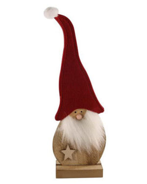 SVENSKA LIVING Plstená figúrka 29cm Santa