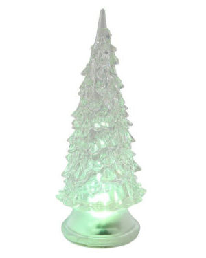 HIT Vianočná svetelná dekorácia LED stromček 10cm