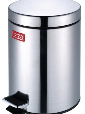 Nerezový nášľapný kôš na odpadky TORO 20l