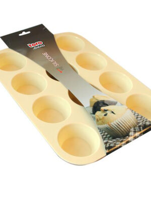 Silikónová forma na muffiny 12ks TORO 33x25cm