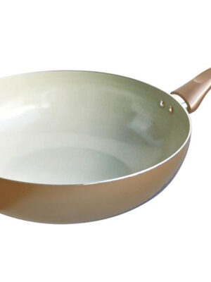 Panvica Wok Toro Champagne - keramický povrch