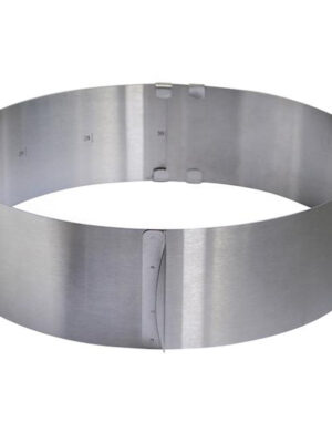 Nastaviteľná nerezová forma na tortu TORO 16 - 30cm