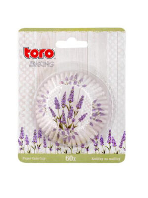Papierové košíčky na muffiny TORO 60ks levanduľa