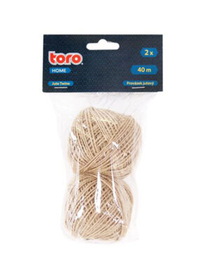 Jutový povrázok TORO 40m 2ks