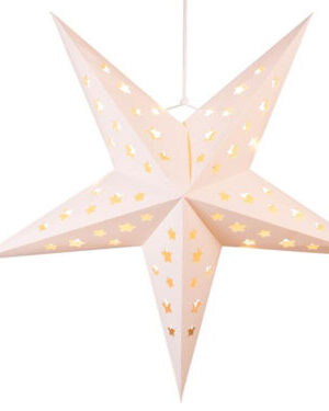 Papierová vianočná hviezda 4LED TORO 60cm