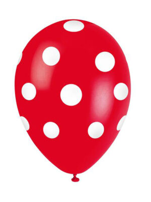 Balónik TORO 30cm bodky 5ks