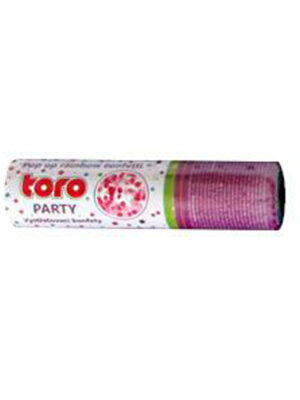 Vystreľovacie dúhové konfety TORO 15cm