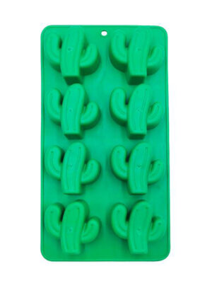 Tvorítko na ľad 8 kociek TORO kaktus 22x11cm