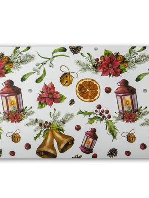 Vianočné plastové prestieranie TORO 28x43cm