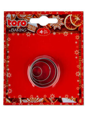 Vykrajovače 4ks TORO koliesko