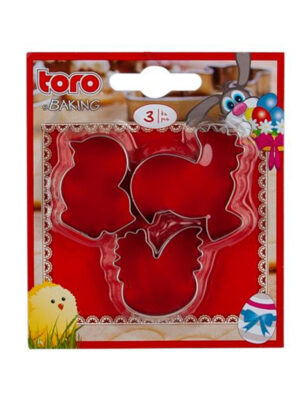 Vykrajovač na veľkonočné pečivo 3ks TORO