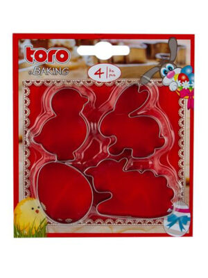 Vykrajovač na veľkonočné pečivo 4ks TORO