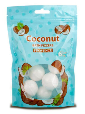 Šumivá bomba do kúpeľa PROVENCE kokos 6x20g