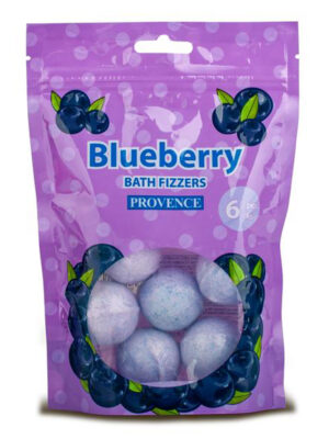 TORO Šumivá bomba do kúpeľa PROVENCE čučoriedka 6x20g