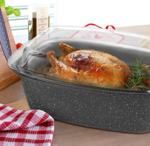 Pekáč so skleneným vekom Provence Gourmet 32 x 20 cm