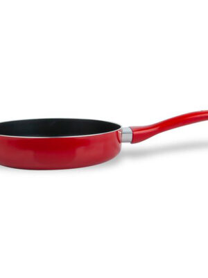 Hlboká panvica KITCHISIMO Rosso 24cm nepriľnavý povrch