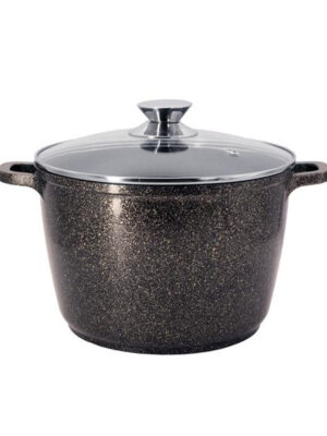 Hrniec s pokrievkou KITCHISIMO 24cm nepriľnavý povrch