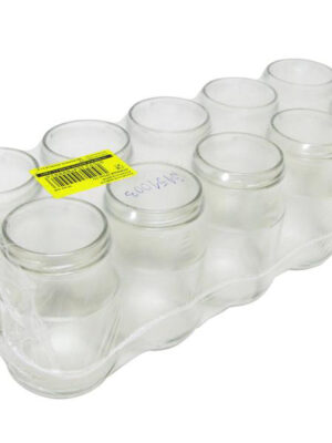 TORO Zaváracie poháre 377ml TWIST uzáver 10ks