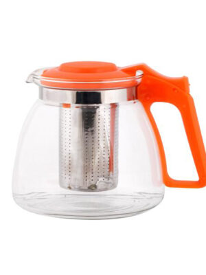 Sklenená kanvica so sitkom nerez TORO 900ml