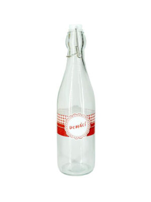 Sklenená fľaša s patentným uzáverom TORO 540ml domácí