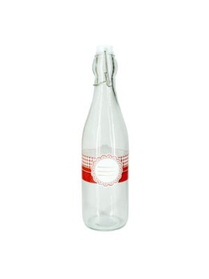 Sklenená fľaša s patentným uzáverom TORO 260ml domácí