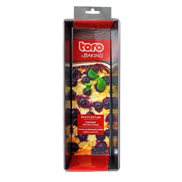 Bochníková forma na chlieb TORO 31x11