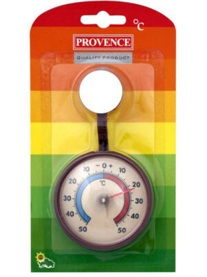 Vonkajší teplomer -50 - +50°C PROVENCE samolepiaci