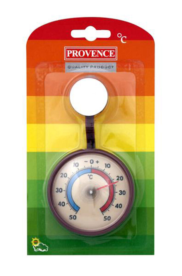 Vonkajší teplomer -50 - +50°C PROVENCE samolepiaci