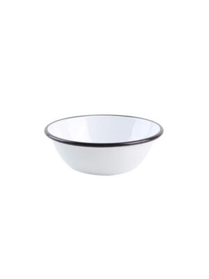 TORO Smaltovaná miska 16cm biela