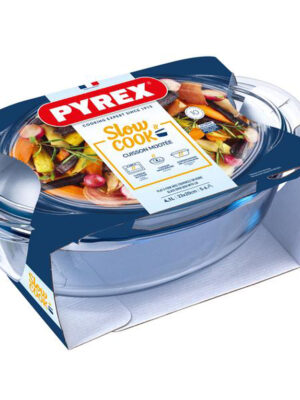 Sklenená zapekacia misa PYREX s vekom 33x20cm/4