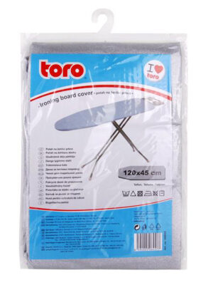 Poťah na žehliacu dosku TORO 120x45cm nepriľnavý