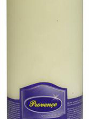 Neparfumovaná sviečka PROVENCE 16cm biela