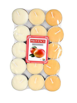 Čajová sviečka PROVENCE 30ks mango