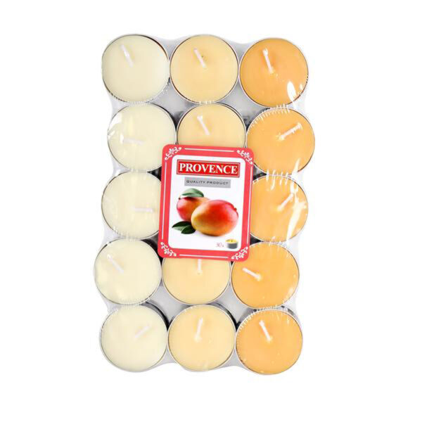 Čajová sviečka PROVENCE 30ks mango