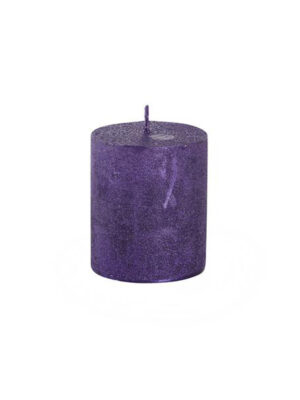 Rustikálna sviečka 7cm PROVENCE fialová