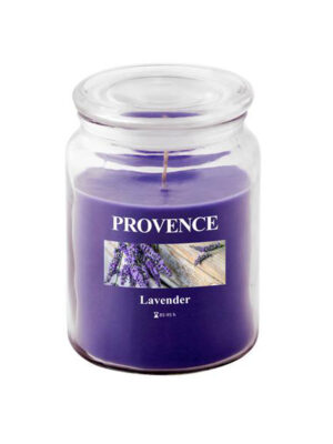 Vonná sviečka v skle PROVENCE 95 hodín levanduľa