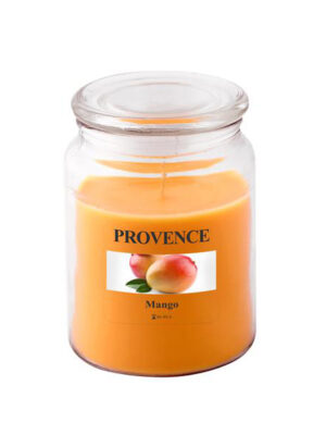 Vonná sviečka v skle PROVENCE 95 hodín mango