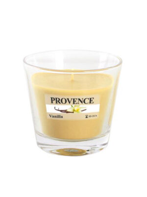 Vonná sviečka v skle PROVENCE 35 hodín vanilka