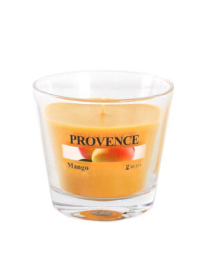 Vonná sviečka v skle PROVENCE 35 hodín mango