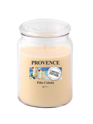 Vonná sviečka v skle PROVENCE 95 hodín pina colada