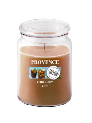 Vonná sviečka v skle PROVENCE 95 hodín cuba libre
