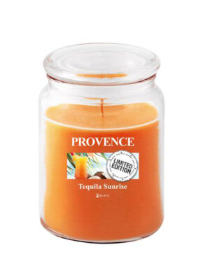 Vonná sviečka v skle PROVENCE 95 hodín tequila sunrise