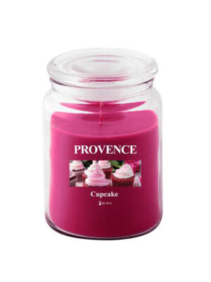Vonná sviečka v skle PROVENCE 95 hodín cupcake