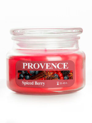 Vonná sviečka v skle PROVENCE 45 hodín spiced berry