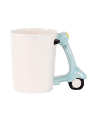 Keramický 3D hrnček Toro 400 ml skúter