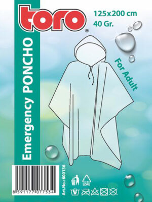 Poncho pláštenka pre dospelých TORO