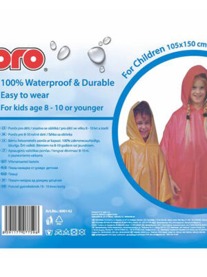 Poncho pláštenka pre deti TORO 8-10 rokov