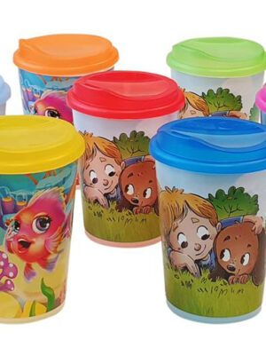 Plastový kelímok 250ml MIX detské motívy