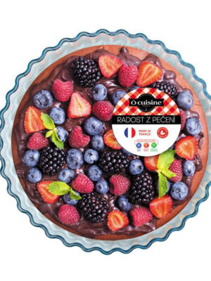 Sklenená zapékacia forma na koláč OCUISINE 27cm