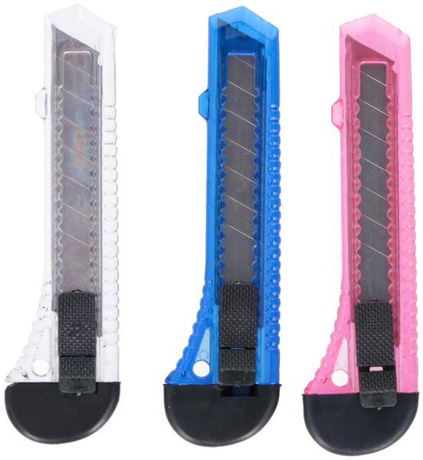 NÔŽ ULAMOVACÍ PLAST 18MM SADA 3KS